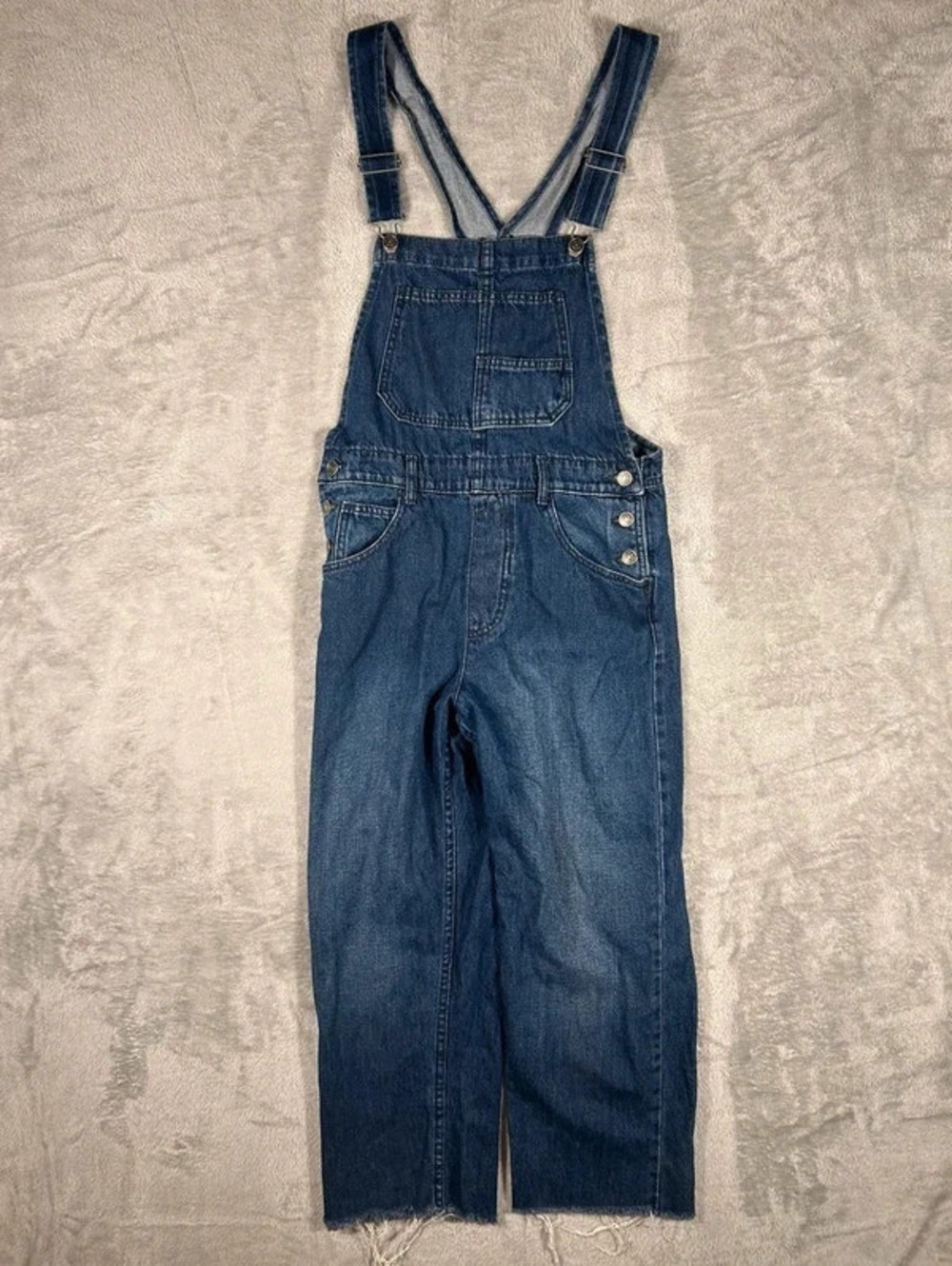 free people we the free denim overalls size S